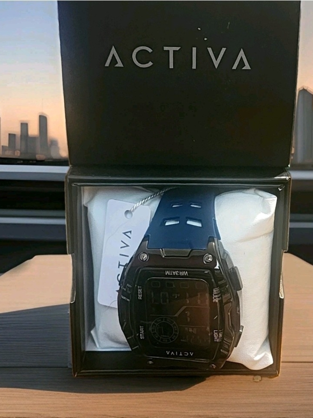 Ativa Blue and Black Digital Sport Watch